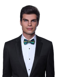 AURORA BOREALIS MOIRÉ DELUXE BOW TIE