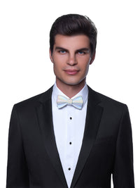 PEARLESCENT MOIRÉ DELUXE BOW TIE