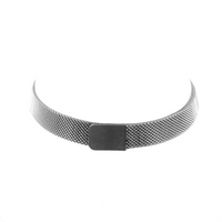 PLATINUM MOIRÉ DIGITAL BOW TIE