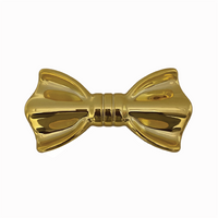 GOLD MOIRÉ DELUXE BOW TIE