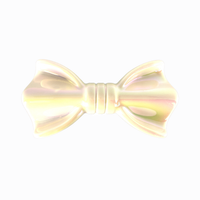 PEARLESCENT MOIRÉ CERAMICA BOW TIE
