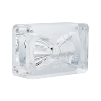 PLATINUM MOIRÉ DELUXE BOW TIE