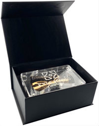 ROSE GOLD MOIRÉ DELUXE BOW TIE