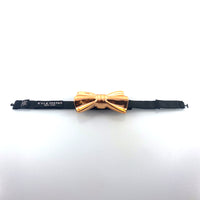 ROSE GOLD MOIRÉ CERAMICA BOW TIE