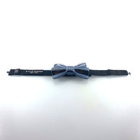 SPACE GRAY MOIRÉ CERAMICA BOW TIE