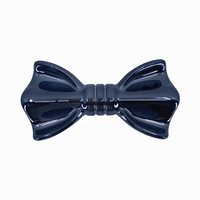 SPACE GRAY MOIRÉ CERAMICA BOW TIE