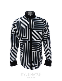 LONG SLEEVE SLIM FIT MEN'S SHIRT