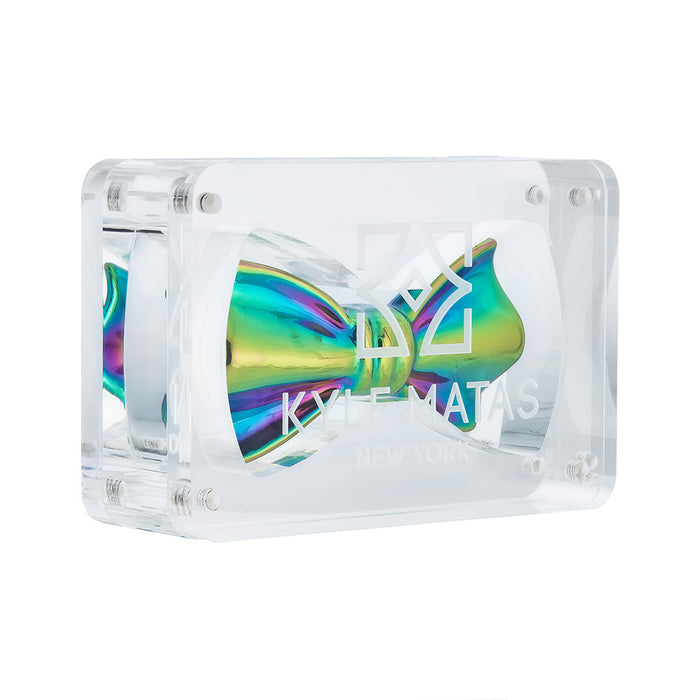 AURORA BOREALIS MOIRÉ DIGITAL BOW TIE