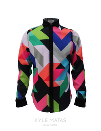 LONG SLEEVE SLIM FIT MEN'S SHIRT